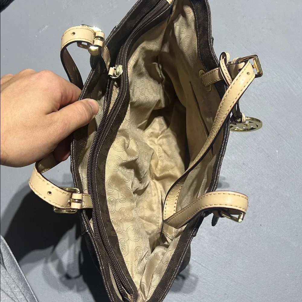 Michael Kors Monogram Purse Bag